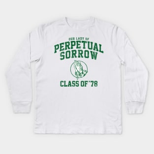 Our Lady of Perpetual Sorrow Class of 78 (Variant) Kids Long Sleeve T-Shirt